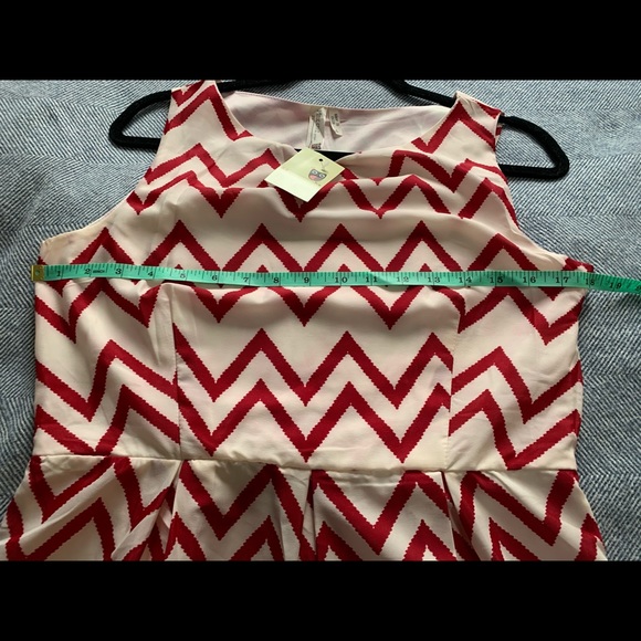 Brand new red & white Pink Owl dress. NWT. - Picture 5 of 6
